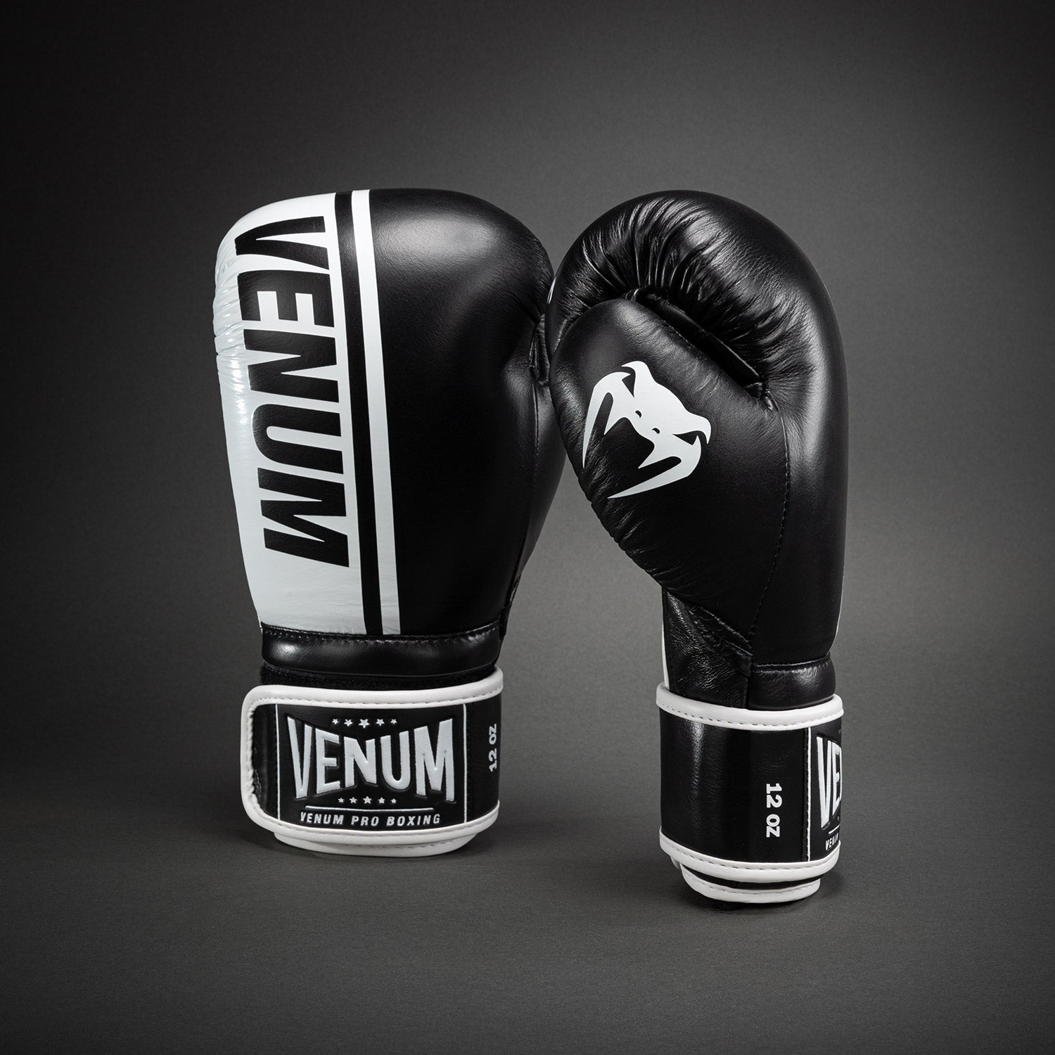 venum-shield-pro-boxhandschuhe-mit-klettverschluss-schwarz-wei image 2