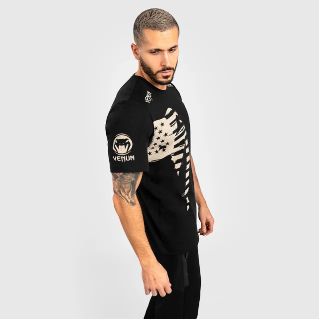 venum-giant-usa-t-shirt-regular-fit-schwarz image 1