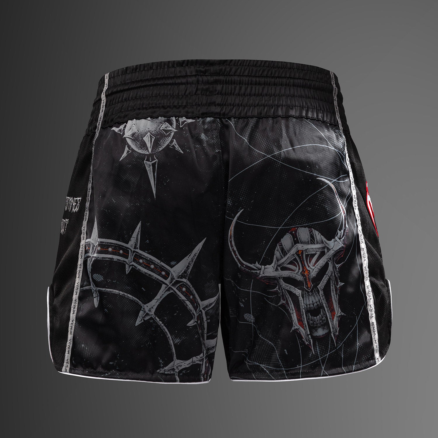 venum-gladiator-5-0-muay-thai-shorts-schwarz-neon-orange image 4