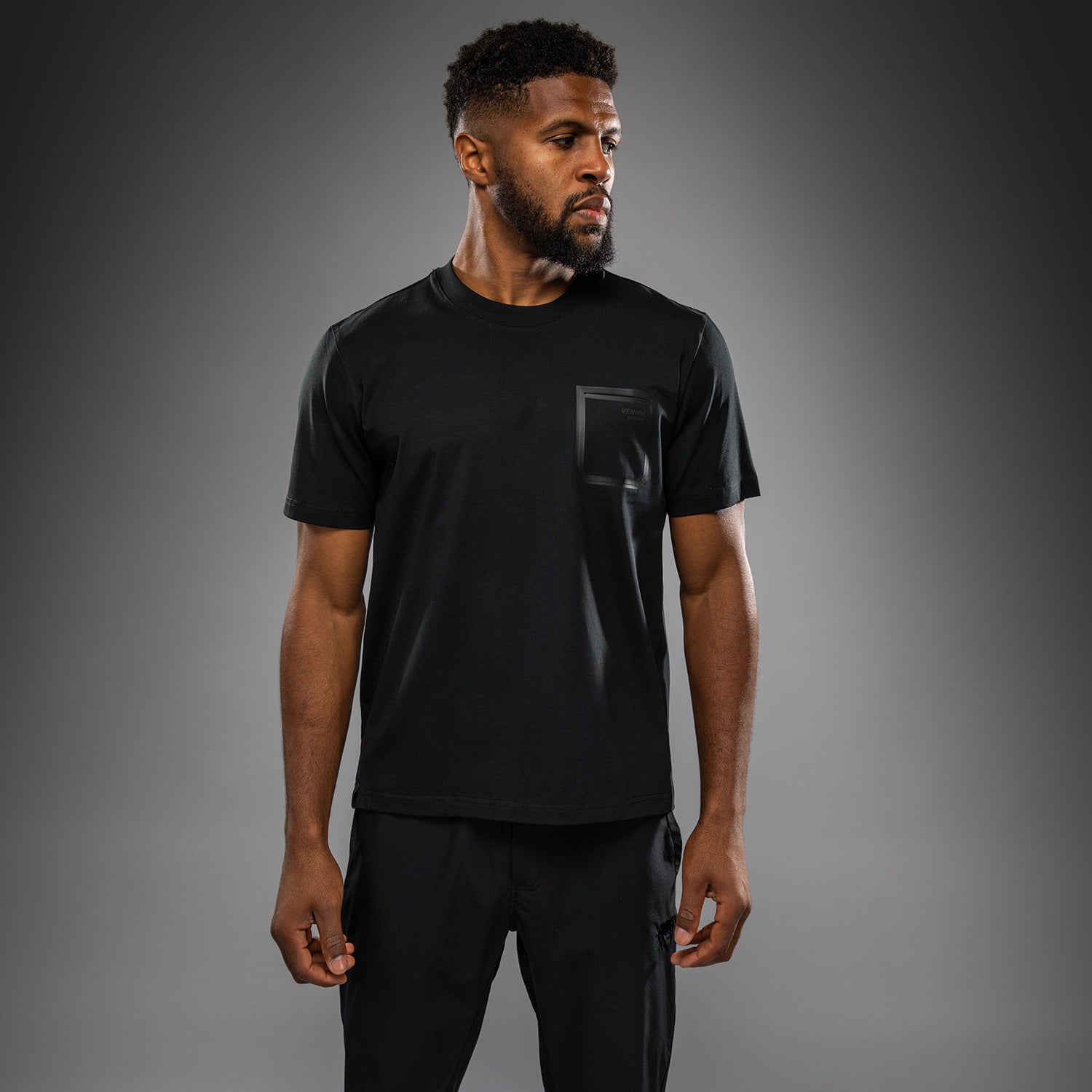 venum-fly-t-shirt-herren-tiefschwarz image 1