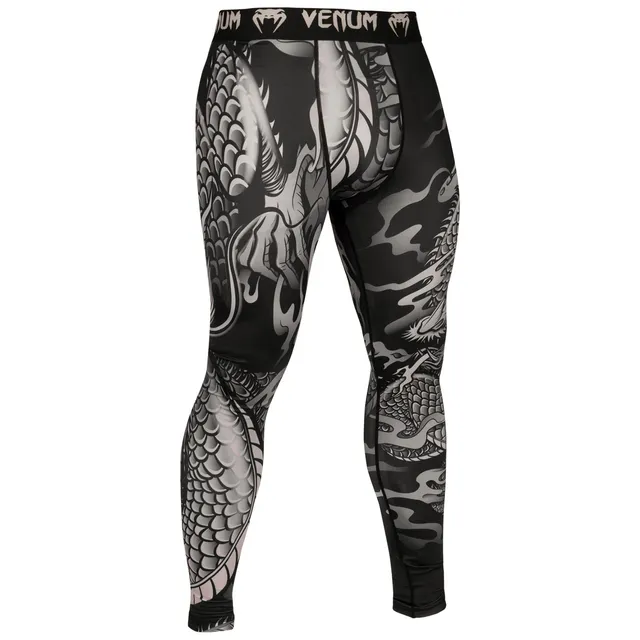 venum-dragon-s-flight-kompressionshose-schwarz-sand image 1