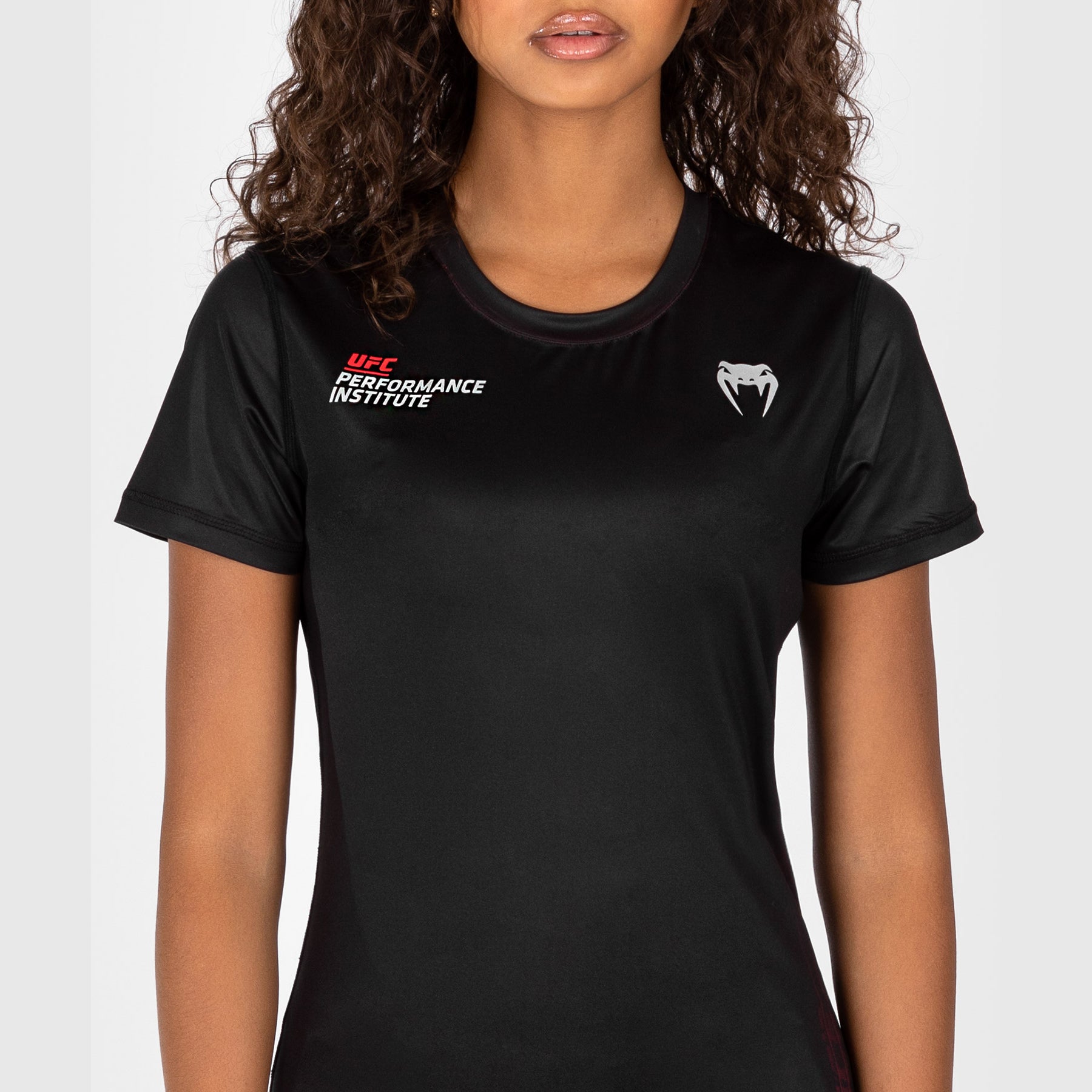 ufc-venum-performance-institute-2-0-dry-tech-t-shirt-damen-schwarz-rot image 6