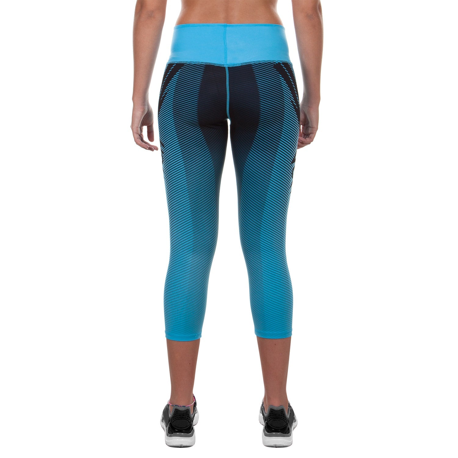 venum-razor-leggings-7-8-blau-damen image 3