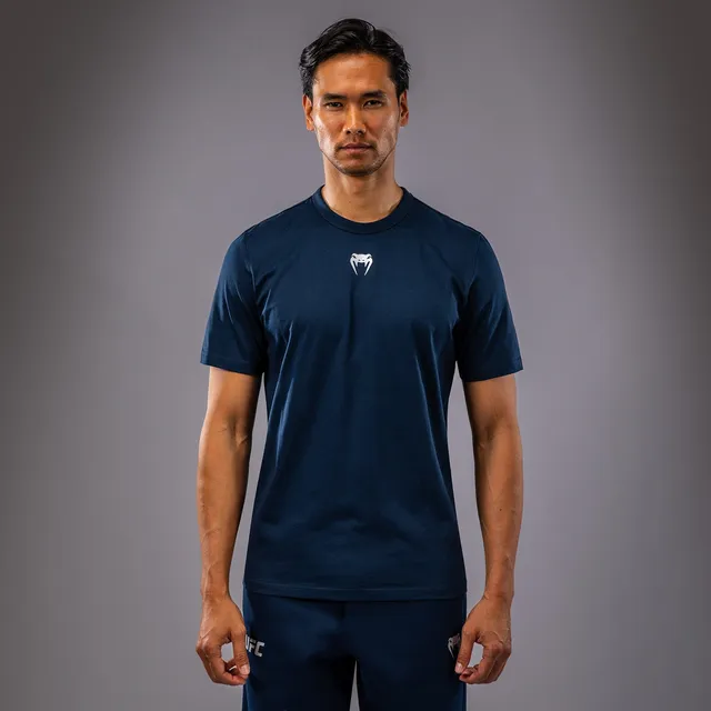 venum-ufc-fusion-fight-week-kurzarm-t-shirt-herren-solid-ozeanisches-blau image 1
