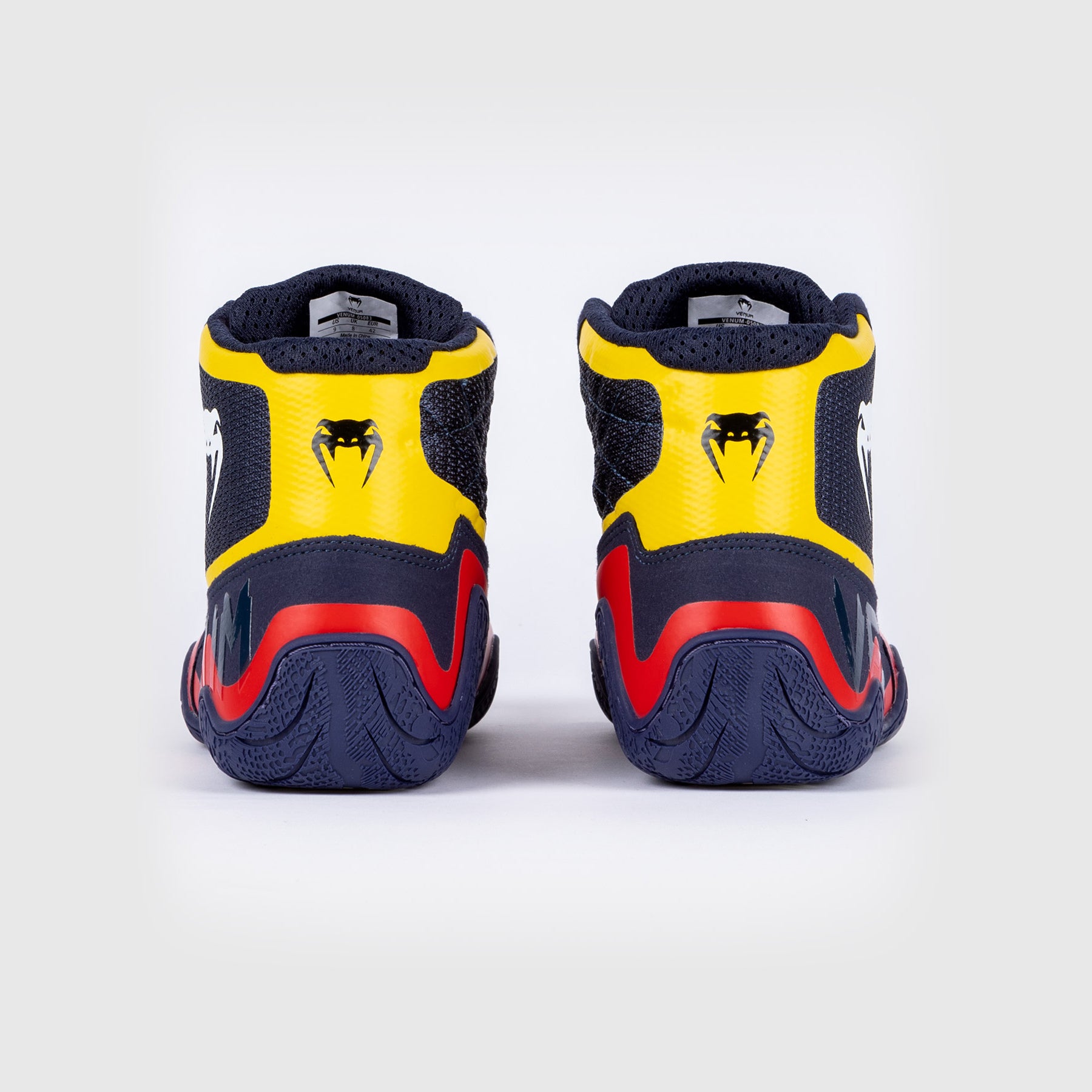 venum-elite-wrestling-schuhe-blau-gelb image 6