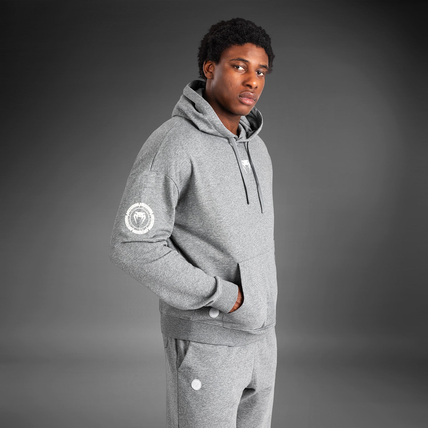 venum-vortex-xl-lite-herren-hoodie-helles-heather-grau image 6