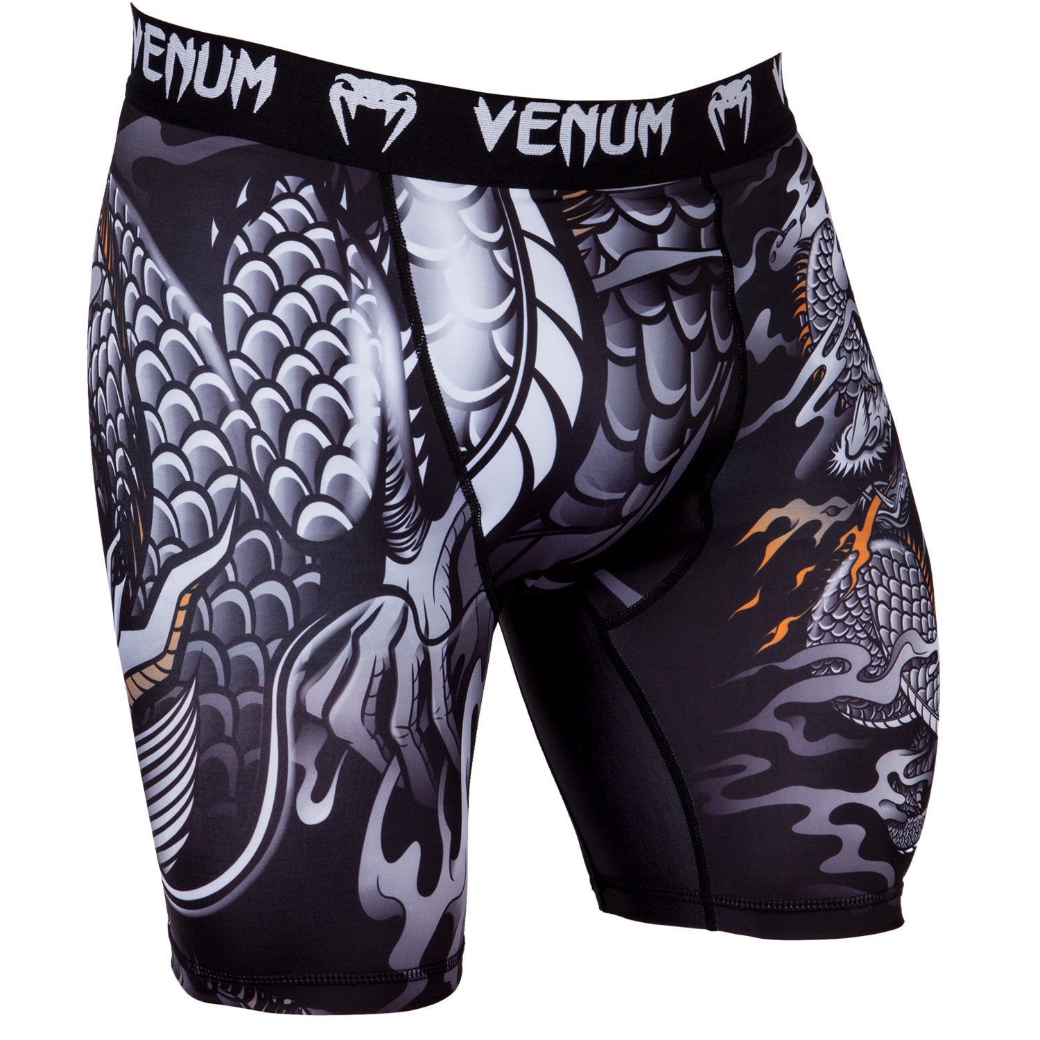 venum-dragon-s-flight-kompression-shorts-schwarz-wei image 2