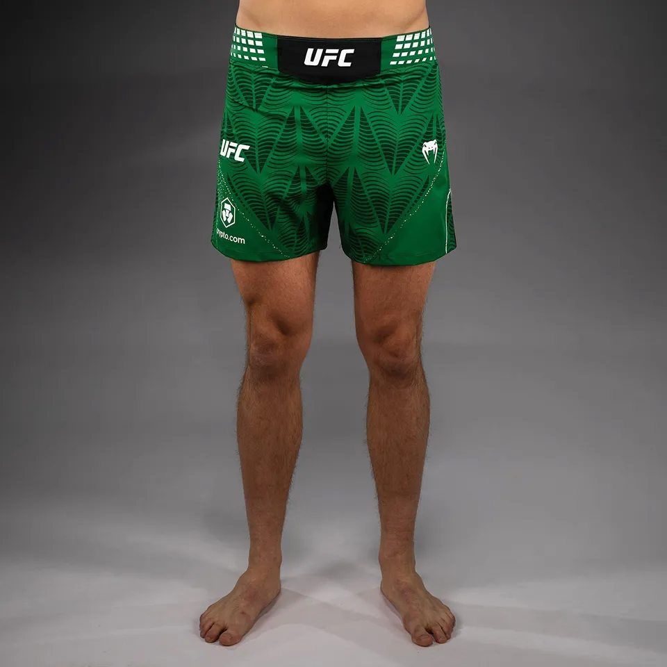 ufc-zenith-by-venum-authentic-fight-night-fight-short-short-fit-herren-gr-n image 1