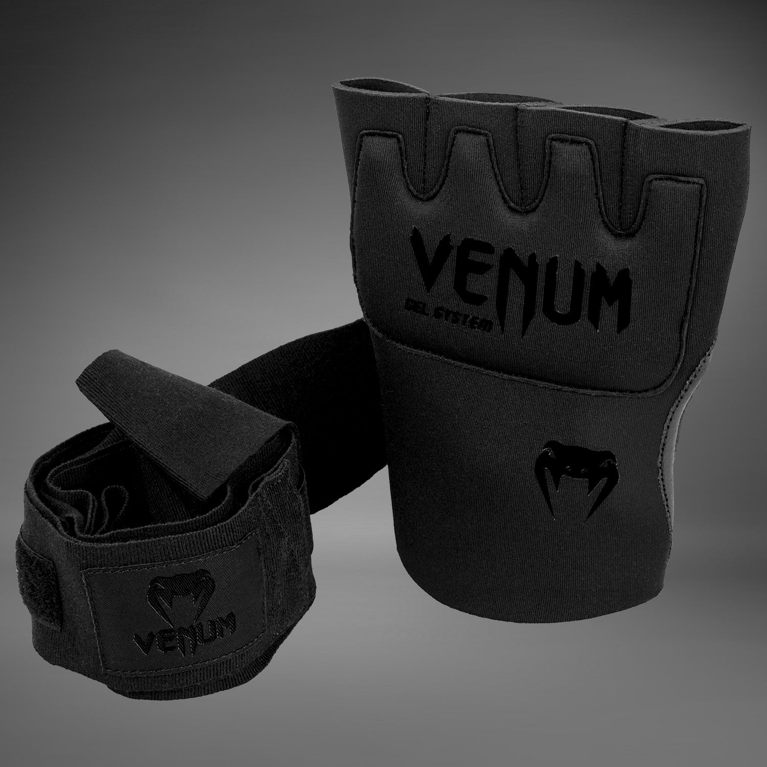 venum-gel-kontact-handschuh-wraps-schwarz-schwarz image 5