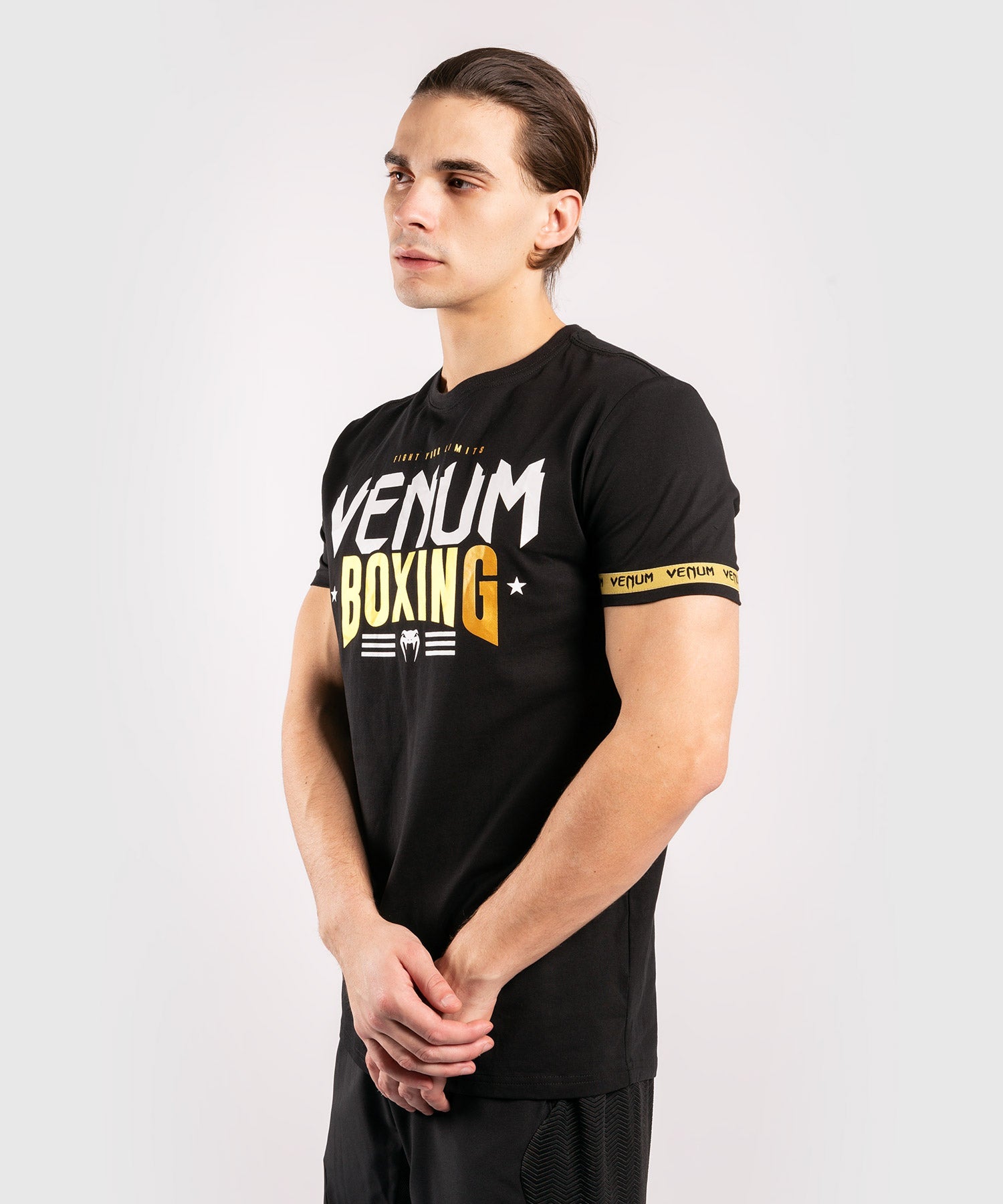 venum-boxing-classic-20-t-shirt-schwarz-gold image 2