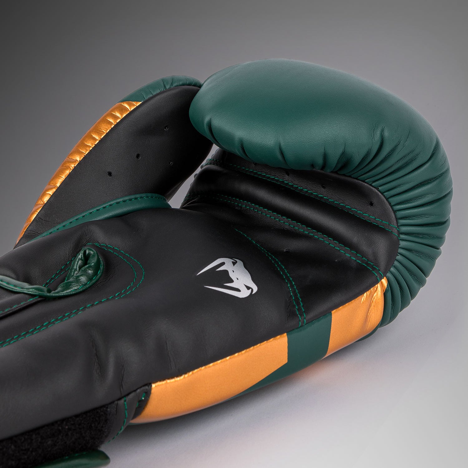 venum-elite-boxhandschuhe-gr-n-bronze-silber image 5