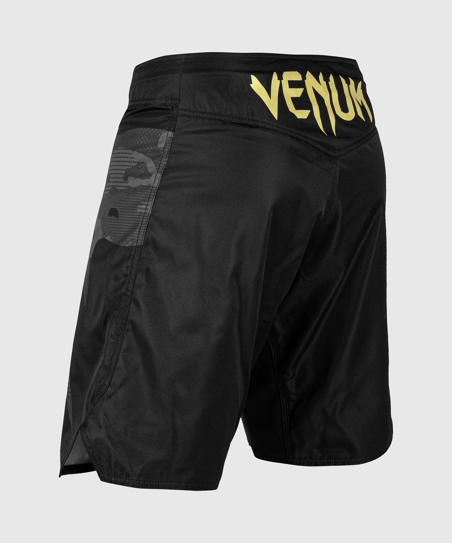 venum-light-3-0-kampfshorts-herren-schwarz-gold-mma-fightshorts image 4