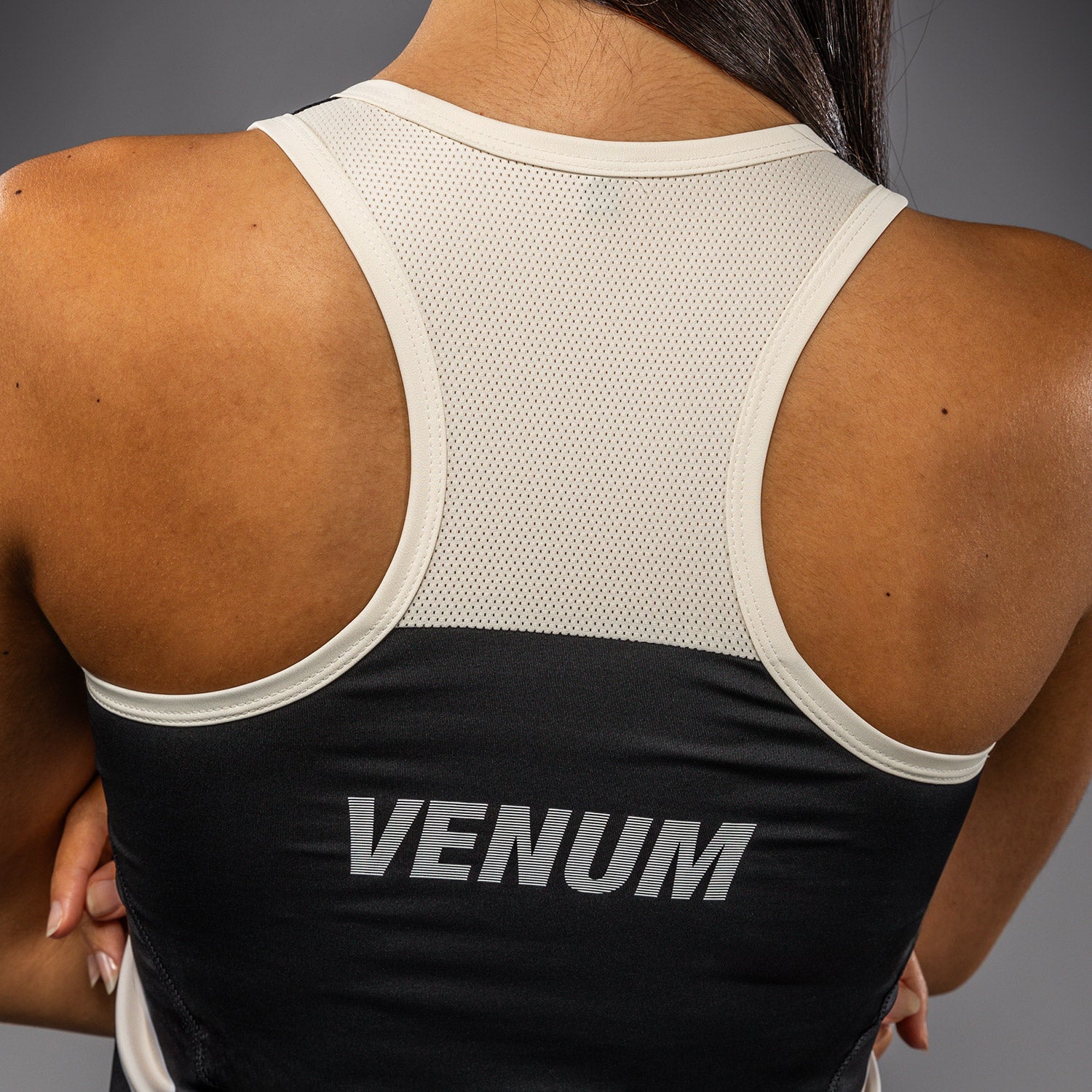 venum-adrenaline-dry-tech-tank-top-damen-schwarz-elfenbein image 5