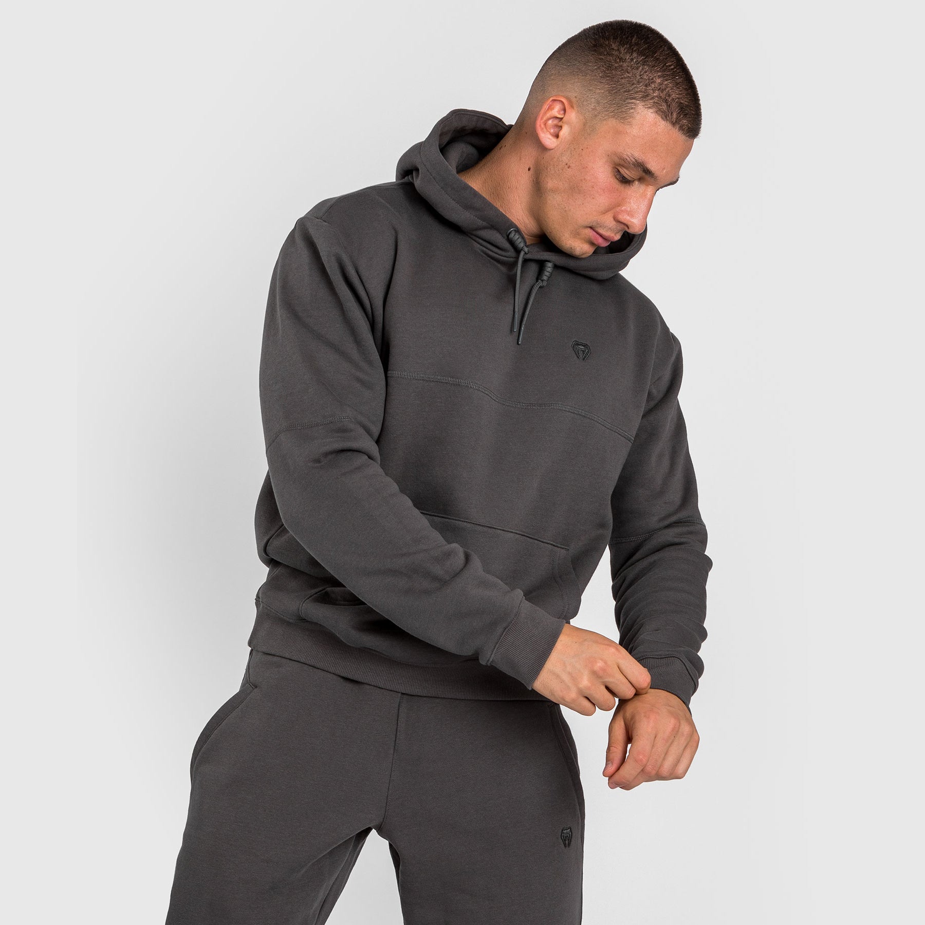 venum-silent-power-kapuzenpullover-grau image 2