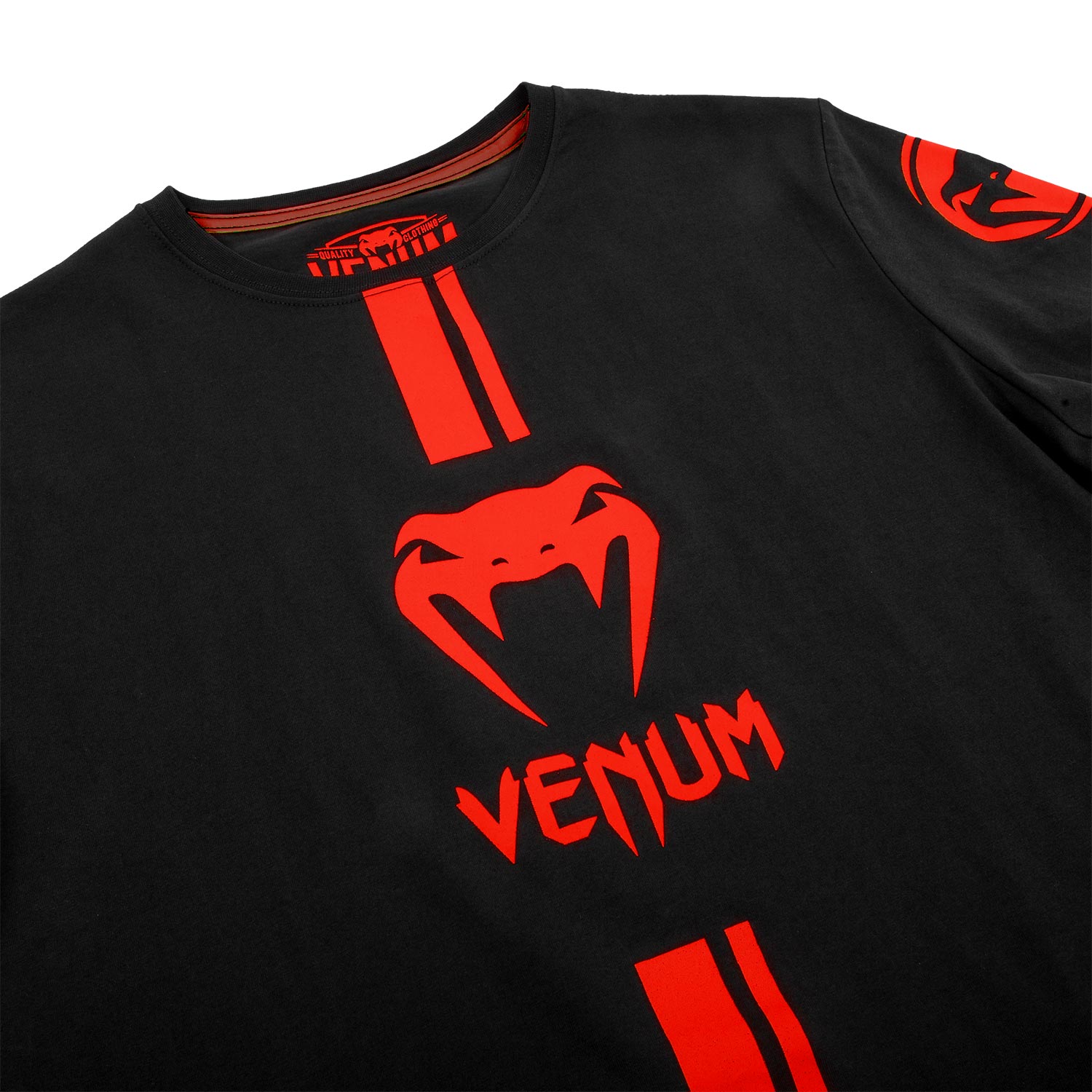 venum-logos-t-shirt-schwarz-rot image 6
