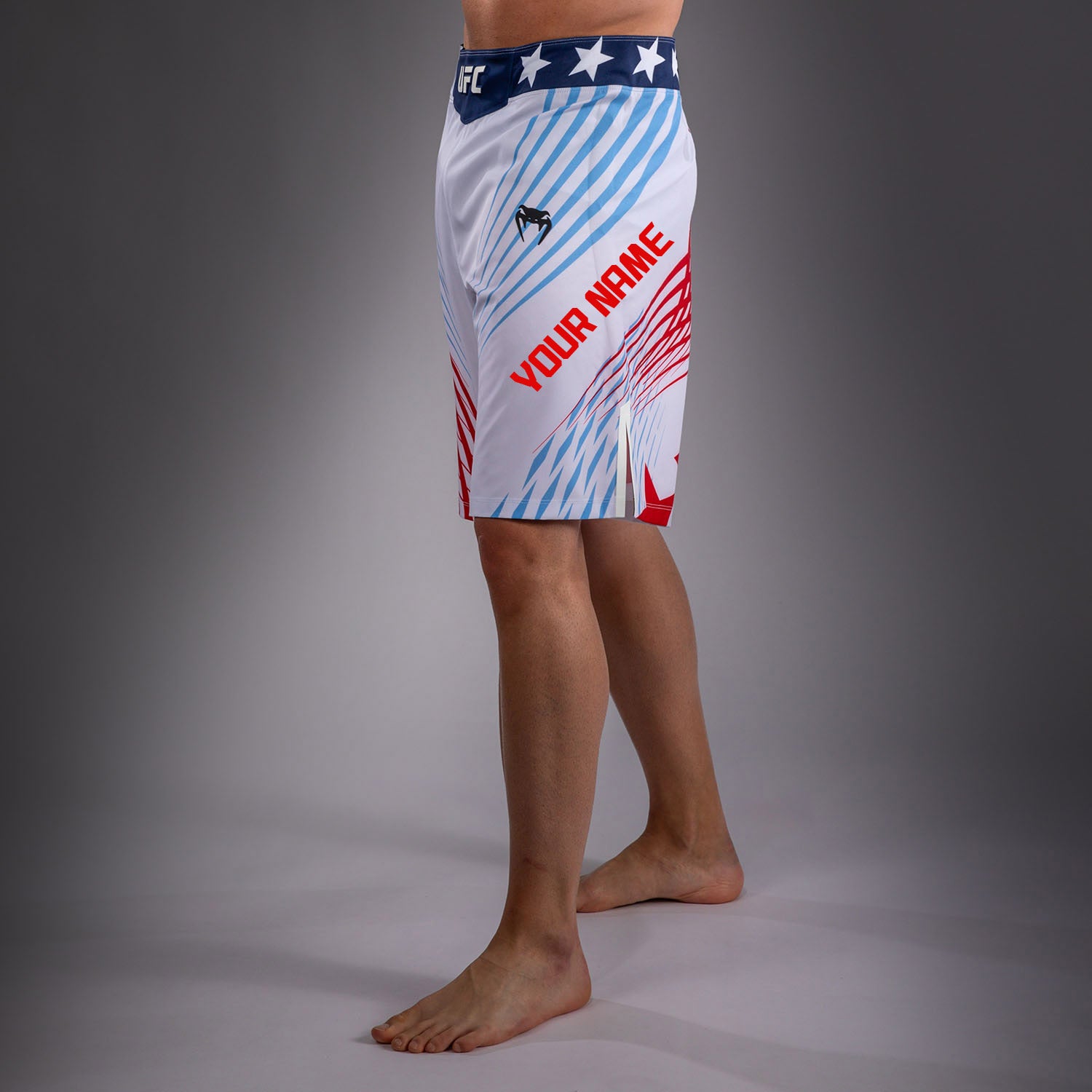ufc-freedom-250-by-venum-authentic-fight-night-long-fit-fight-shorts-herren-wei- image 1