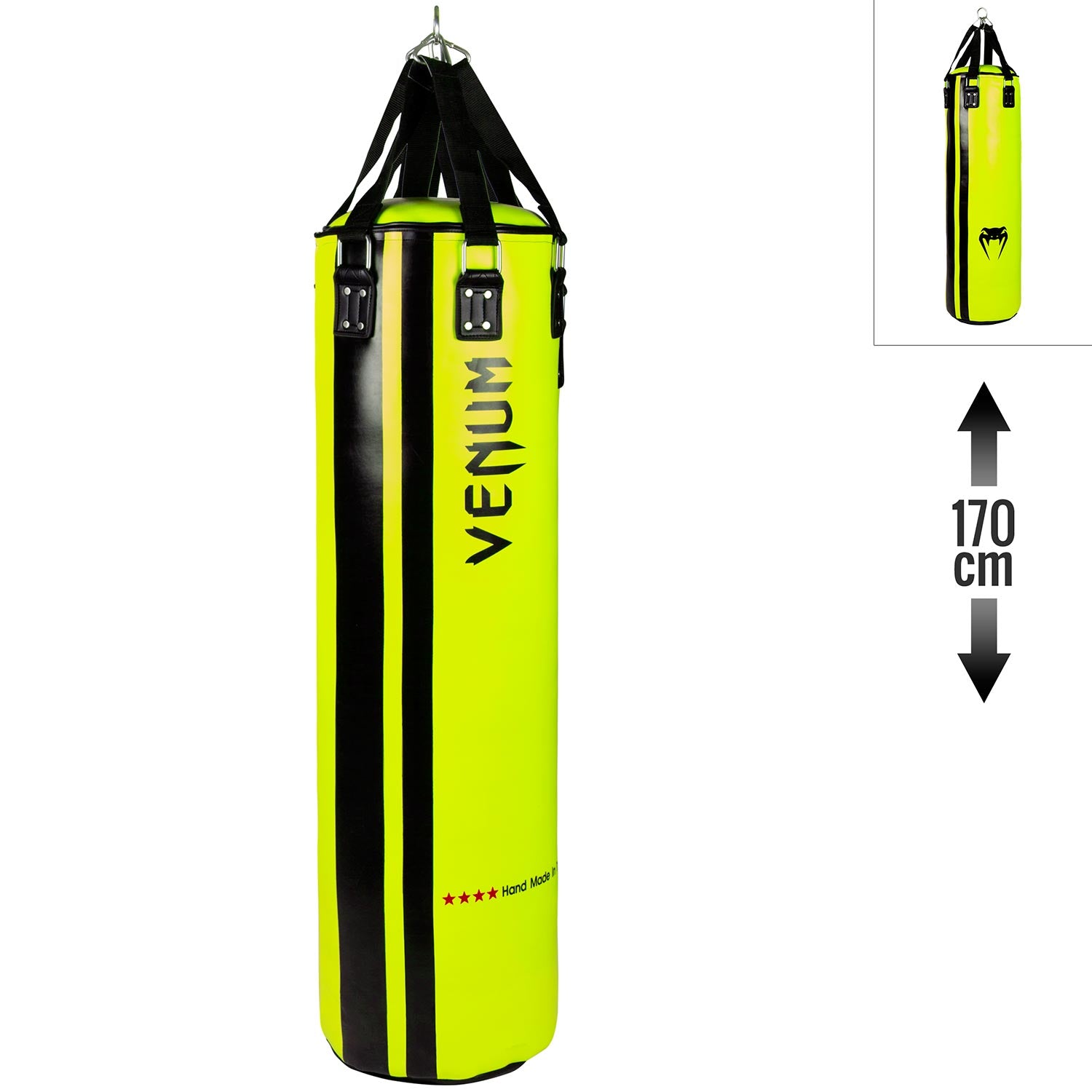 venum-hurricane-boxsack-gef-llt-170-cm-schwarz-gelb image 1