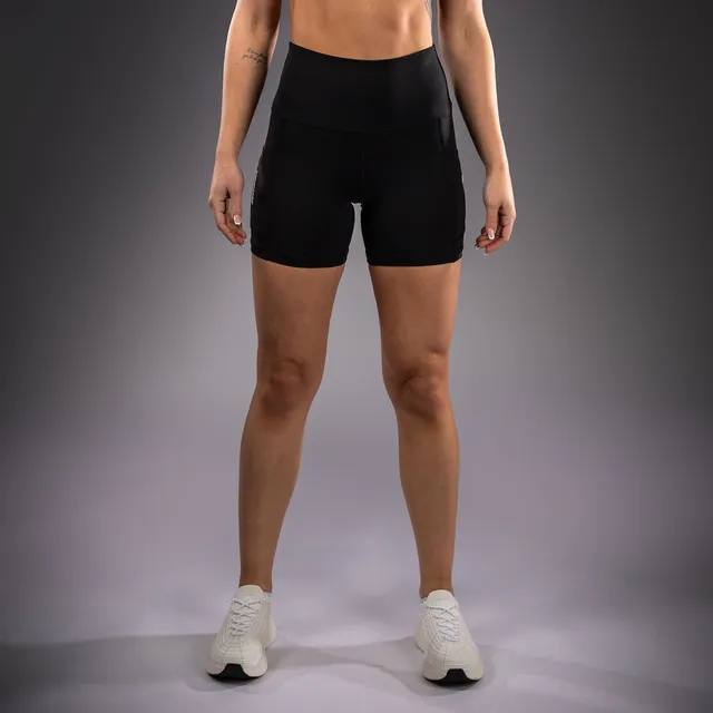 venum-essential-kompressionsshorts-damen-schwarz image 1