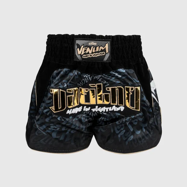 venum-attack-muay-thai-shorts-schwarz-grau image 1