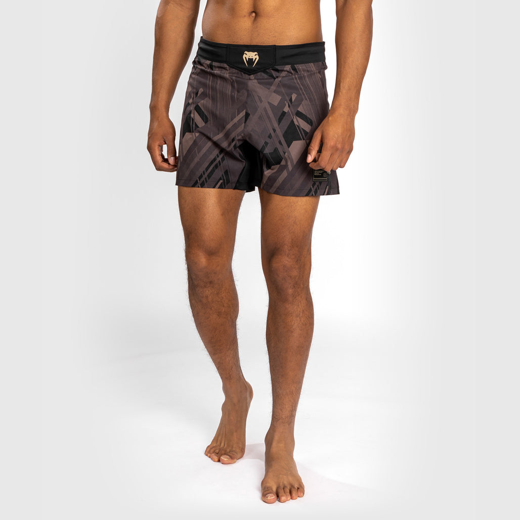 venum-tecmo-2-0-fightshort-schwarz-braun image 1
