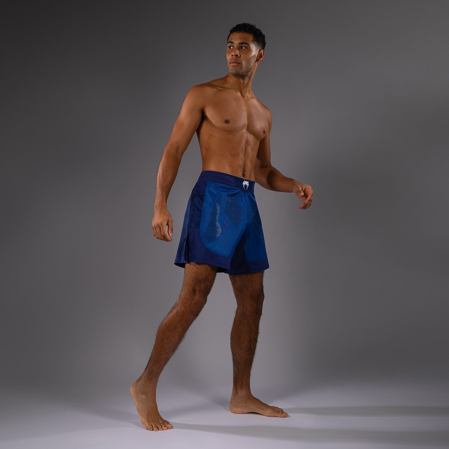 venum-technical-3-0-kampfhose-fight-shorts-nachtblau image 2