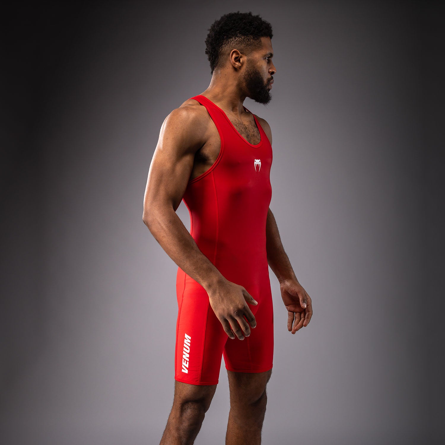 venum-challenger-wrestling-singlet-herren-rot image 3