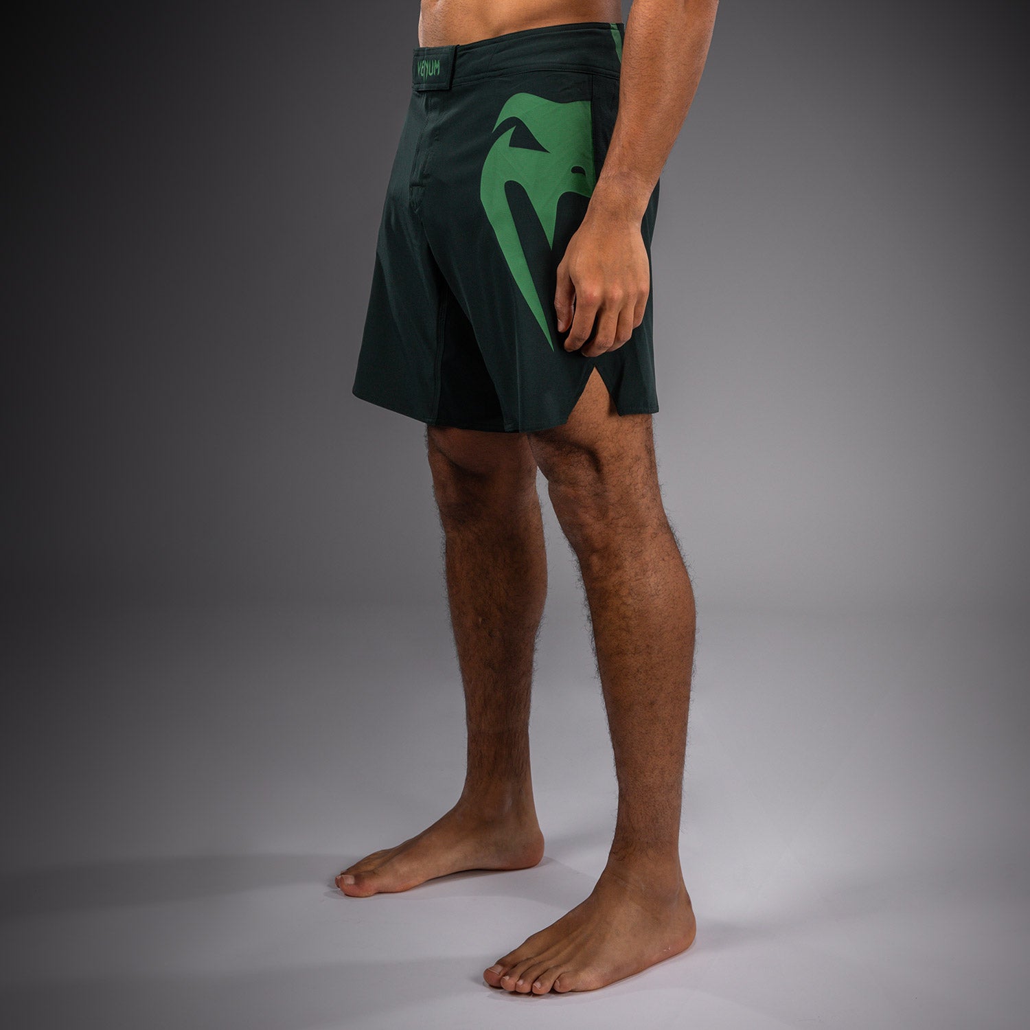 venum-light-5-0-fightshorts-waldgr-n-hellgr-n image 2