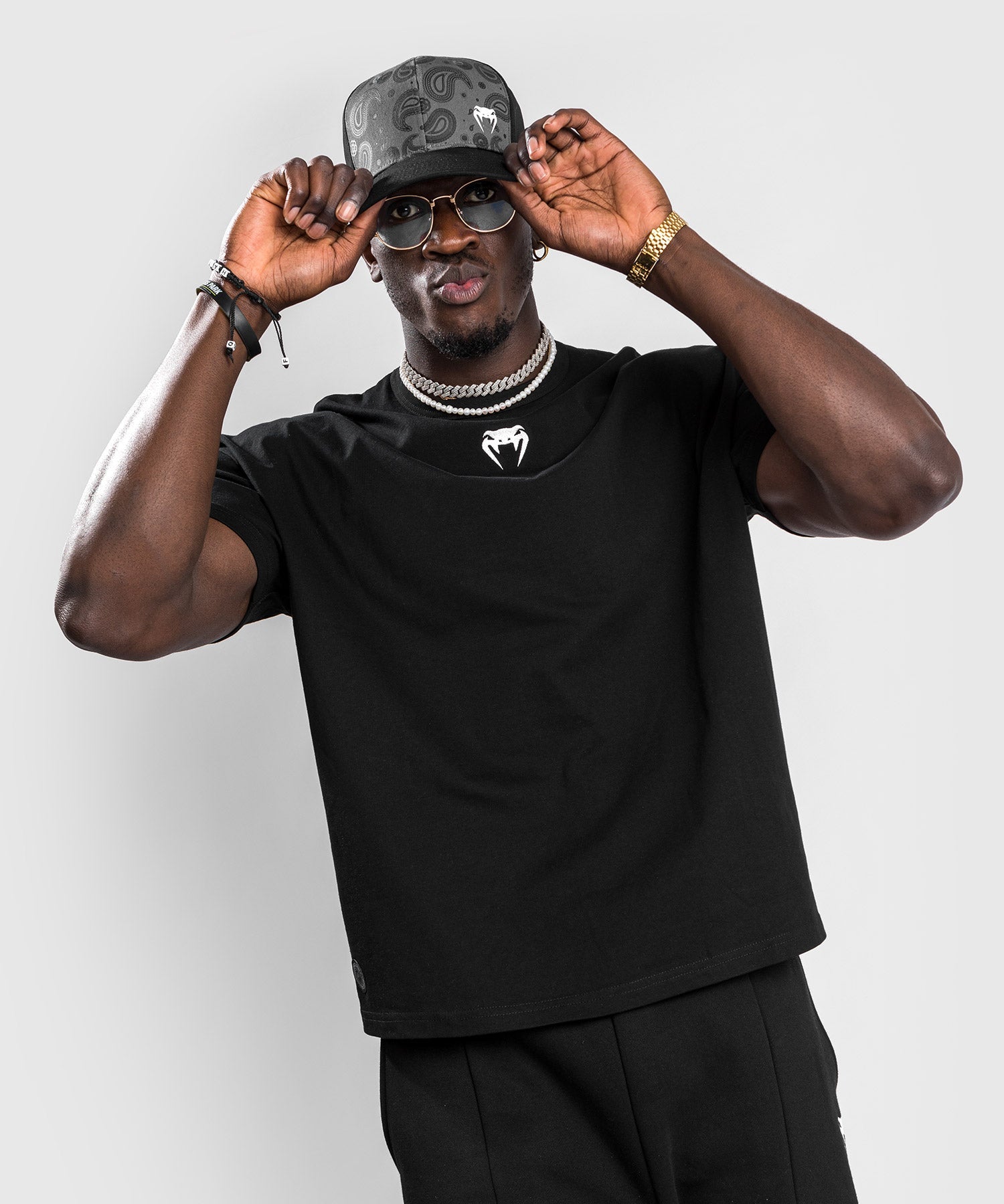 venum-vortex-xl-t-shirt-oversize-schwarz image 2