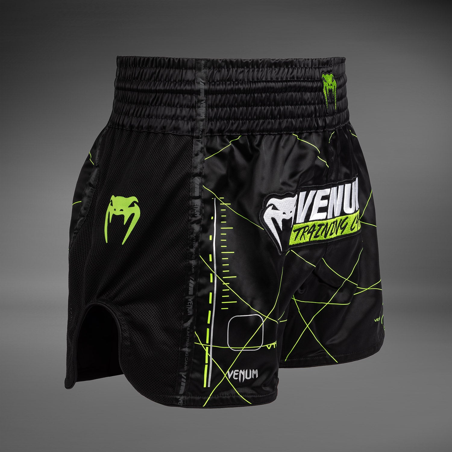 venum-training-camp-4-0-muay-thai-shorts-schwarz-neongr-n image 4