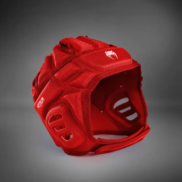 venum-elite-protect-softshell-helm-rot-wei image 1
