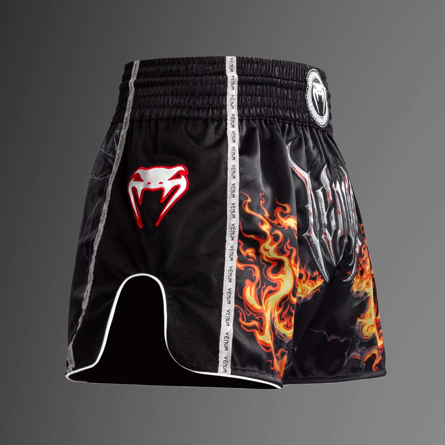 venum-gladiator-5-0-muay-thai-shorts-schwarz-neon-orange image 3