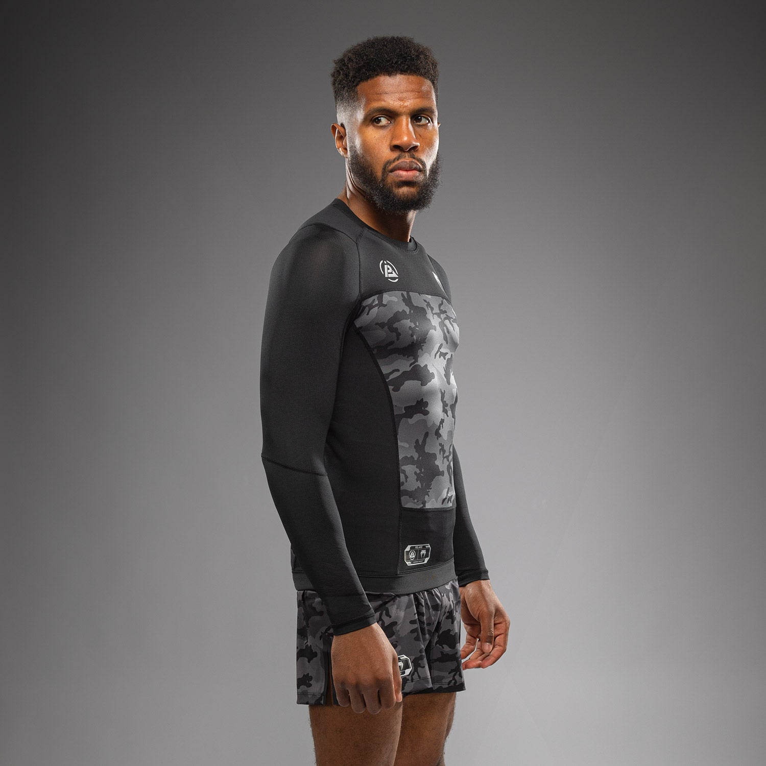 venum-x-polaris-langarm-rashguard-schwarz-grau image 3