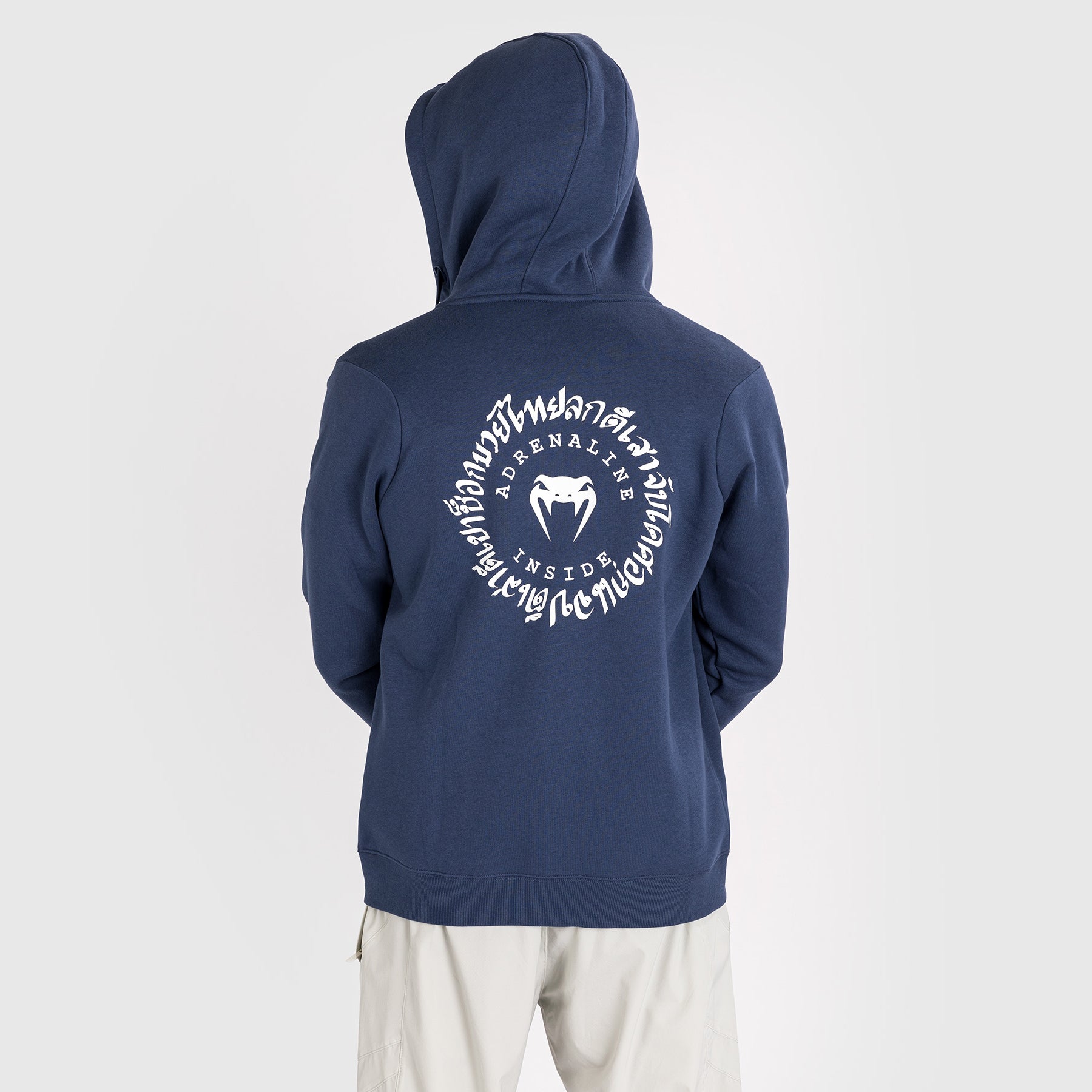 venum-strikeland-full-zip-hoodie-marineblau-herren image 6