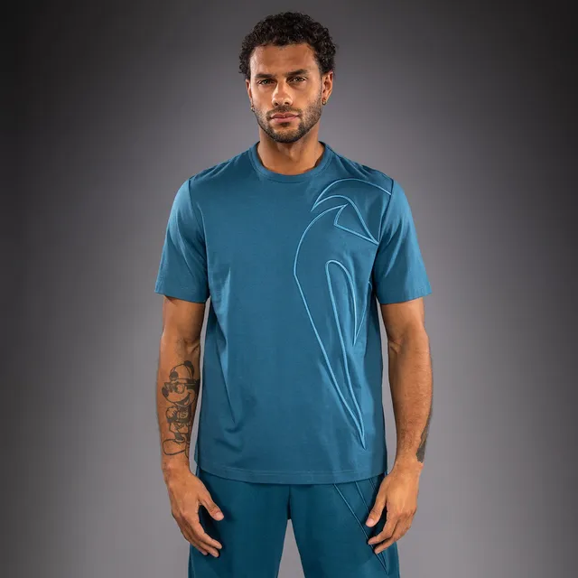 venum-giant-3d-t-shirt-baumwolle-ozeanblau-herren image 1