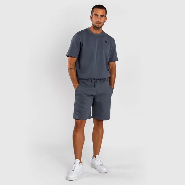 venum-silent-power-baumwoll-short-marineblau image 1