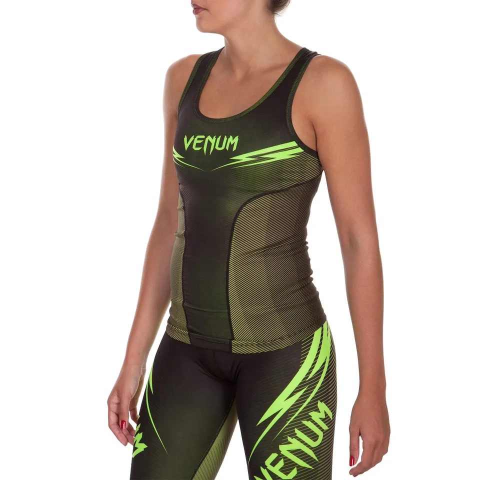 venum-razor-tank-top-damen-schwarz-gelb image 1
