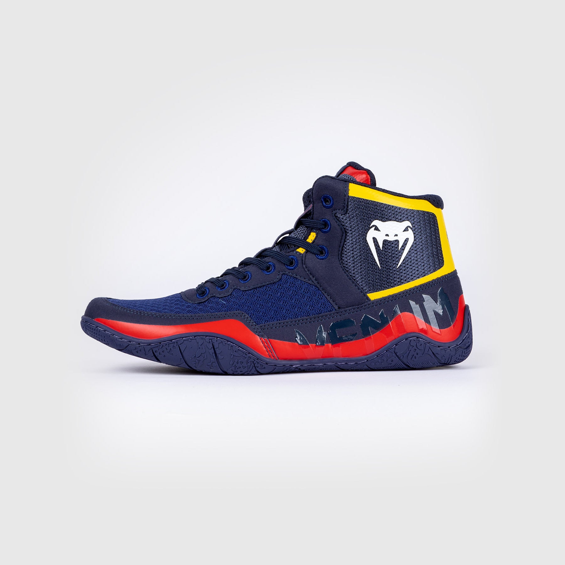 venum-elite-wrestling-schuhe-blau-gelb image 4