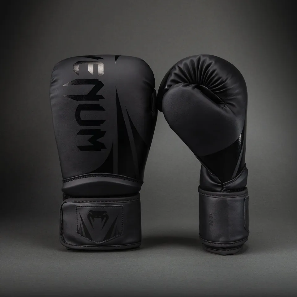 venum-challenger-2-5-boxhandschuhe-schwarz-schwarz image 1