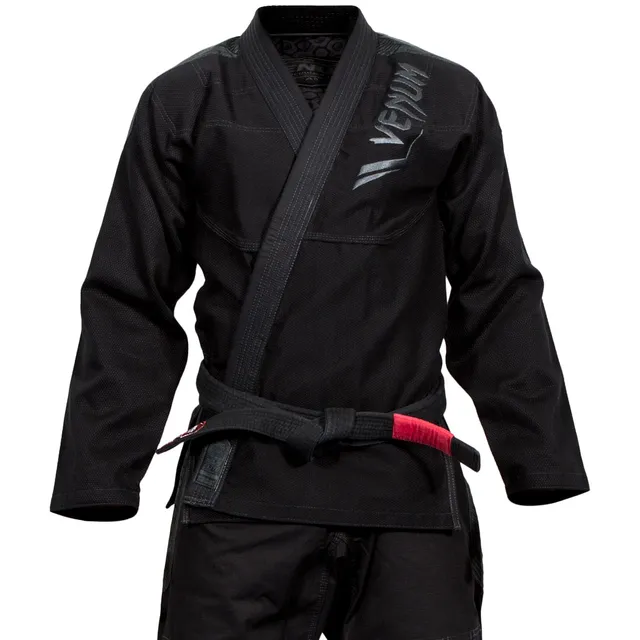 venum-elite-bjj-kampfanzug-gi-schwarz-schwarz image 1