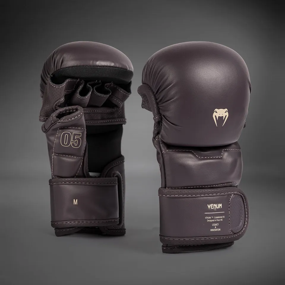 venum-impact-evo-mma-sparringhandschuhe-schokoladenbraun image 1