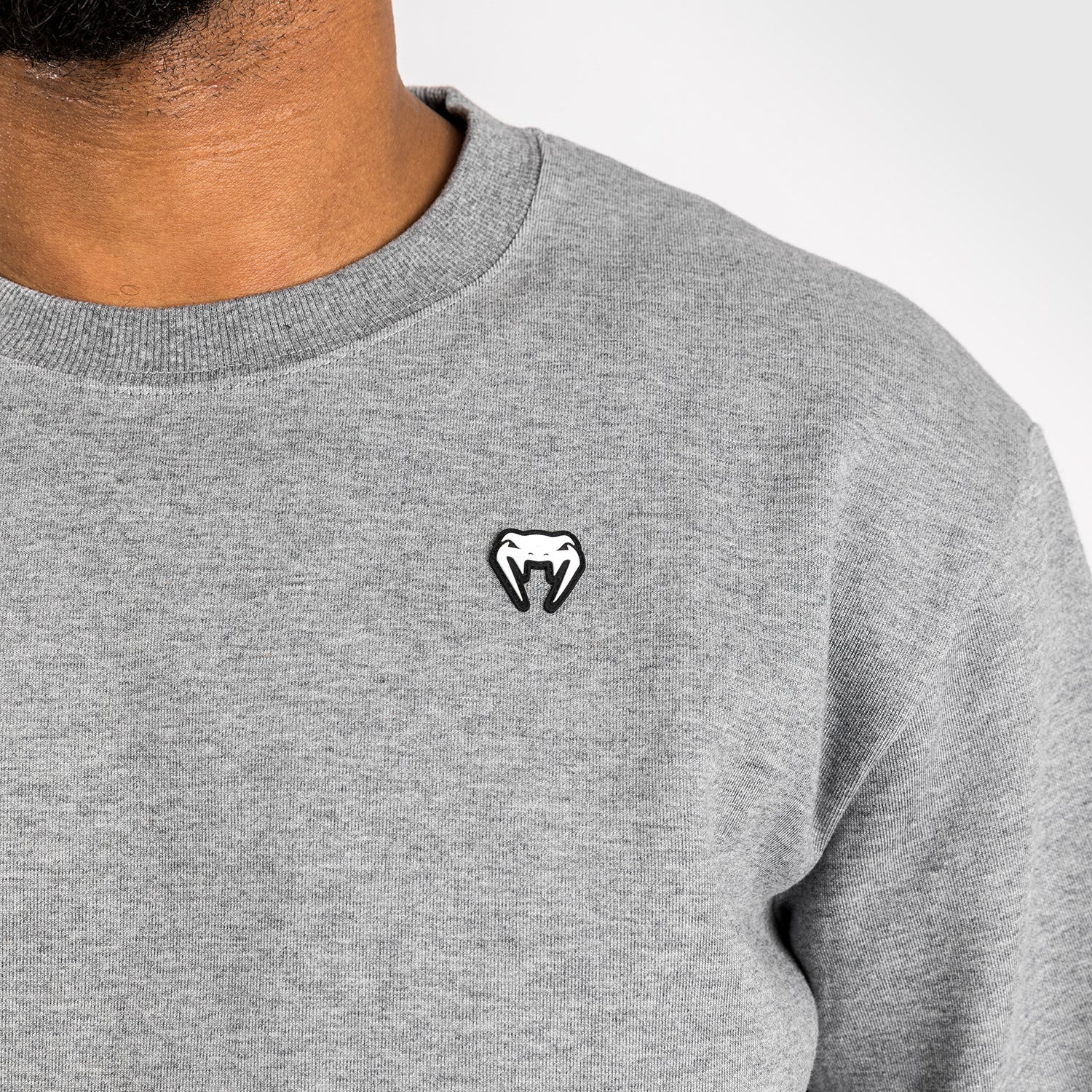 venum-silent-power-lite-sweatshirt-herren-helles-heather-grey image 5