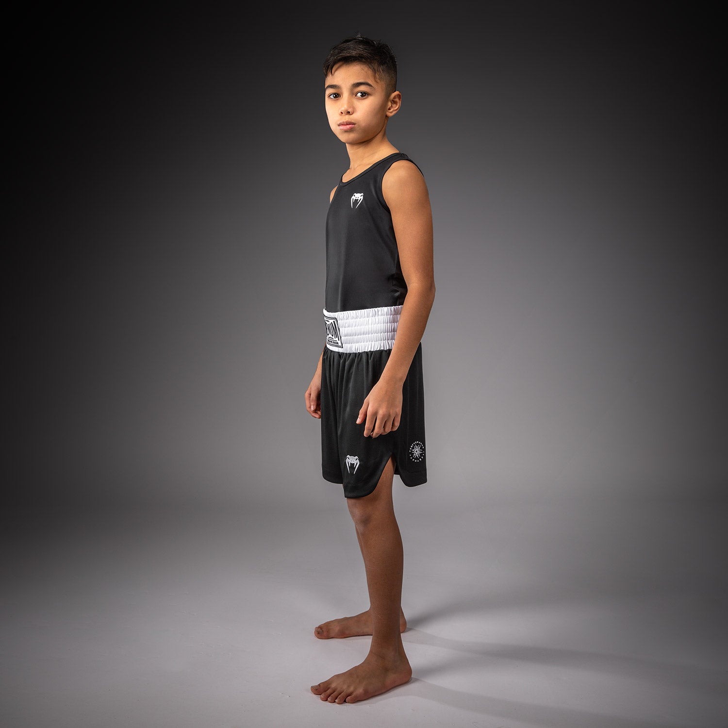 venum-classic-boxshorts-f-r-kinder-schwarz-wei image 5