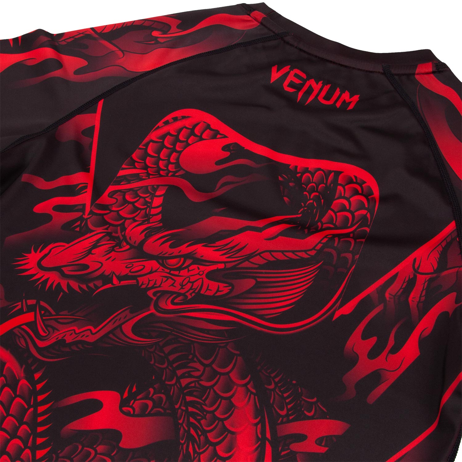 venum-dragon-s-flight-rashguard-langarm-schwarz-rot image 7