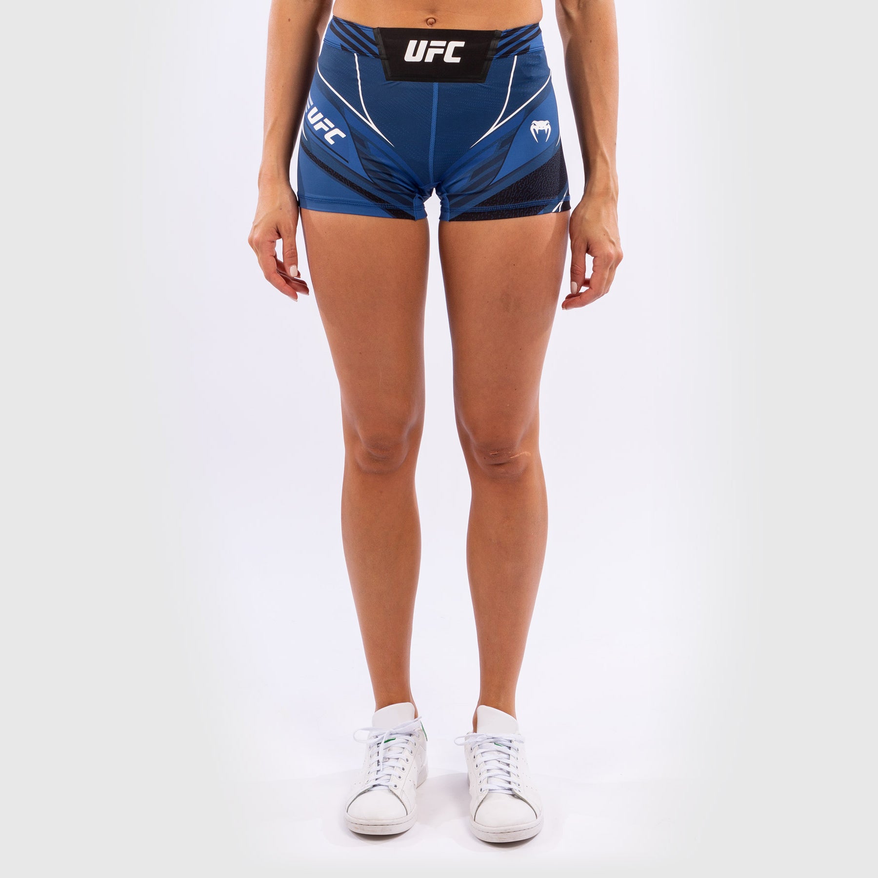 ufc-venum-authentic-fight-night-damen-vale-tudo-shorts-kurze-passform-blau image 1