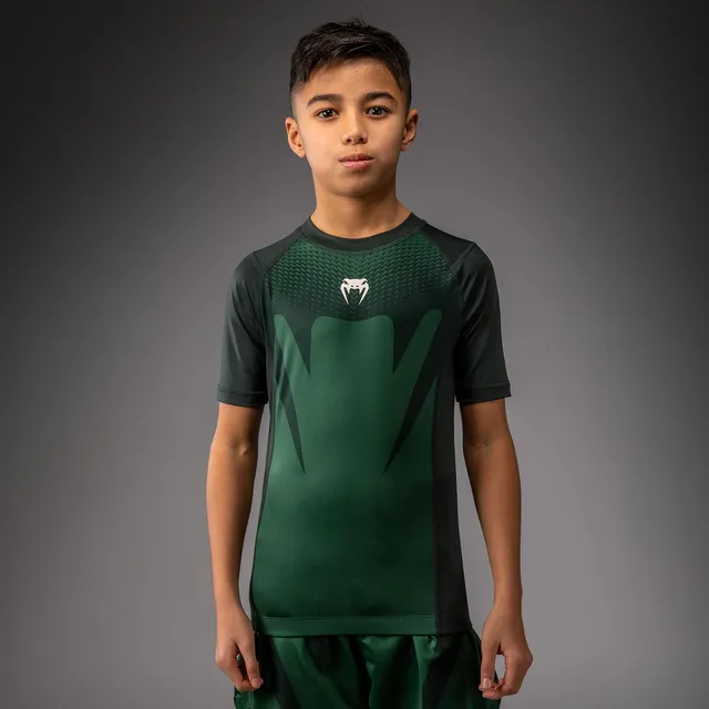 venum-attack-kinder-kurzarm-rashguard-waldgr-n-off-wei image 1
