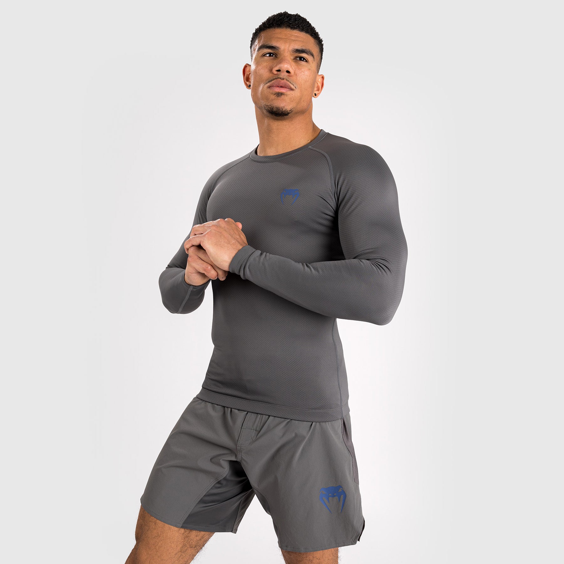 venum-contender-rashguard-langarm-herren-grau image 4