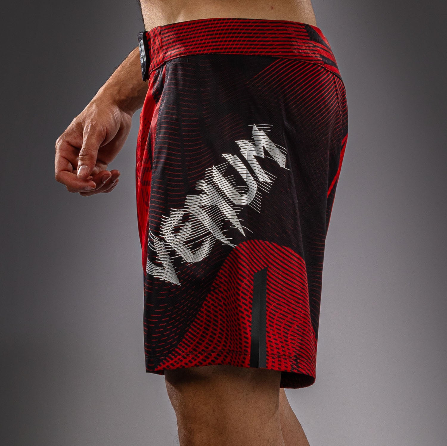 venum-galactic-3-0-fightshorts-rot-silber-f-r-herren image 4
