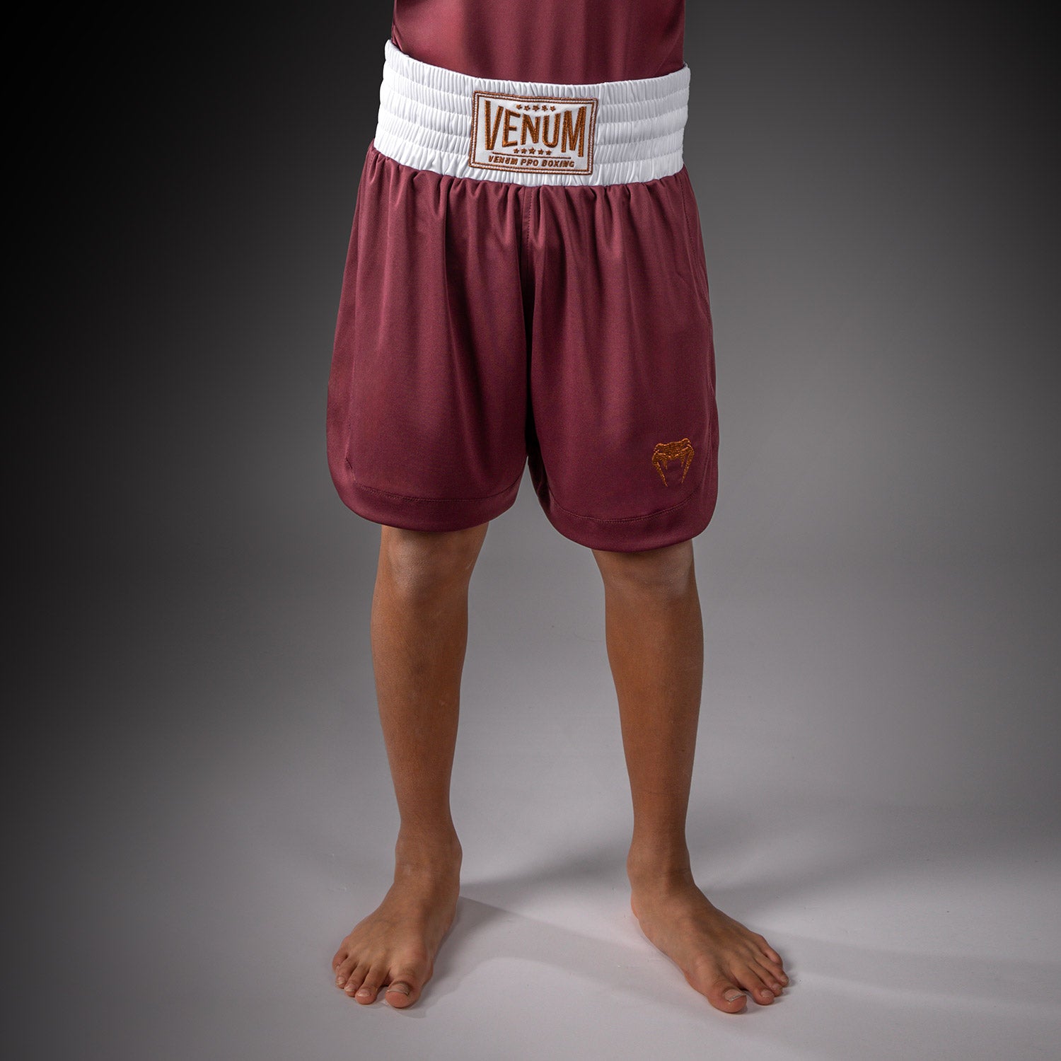 venum-classic-boxshorts-kinder-burgunder image 1