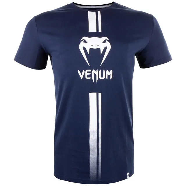 venum-logos-t-shirt-marineblau-wei image 1