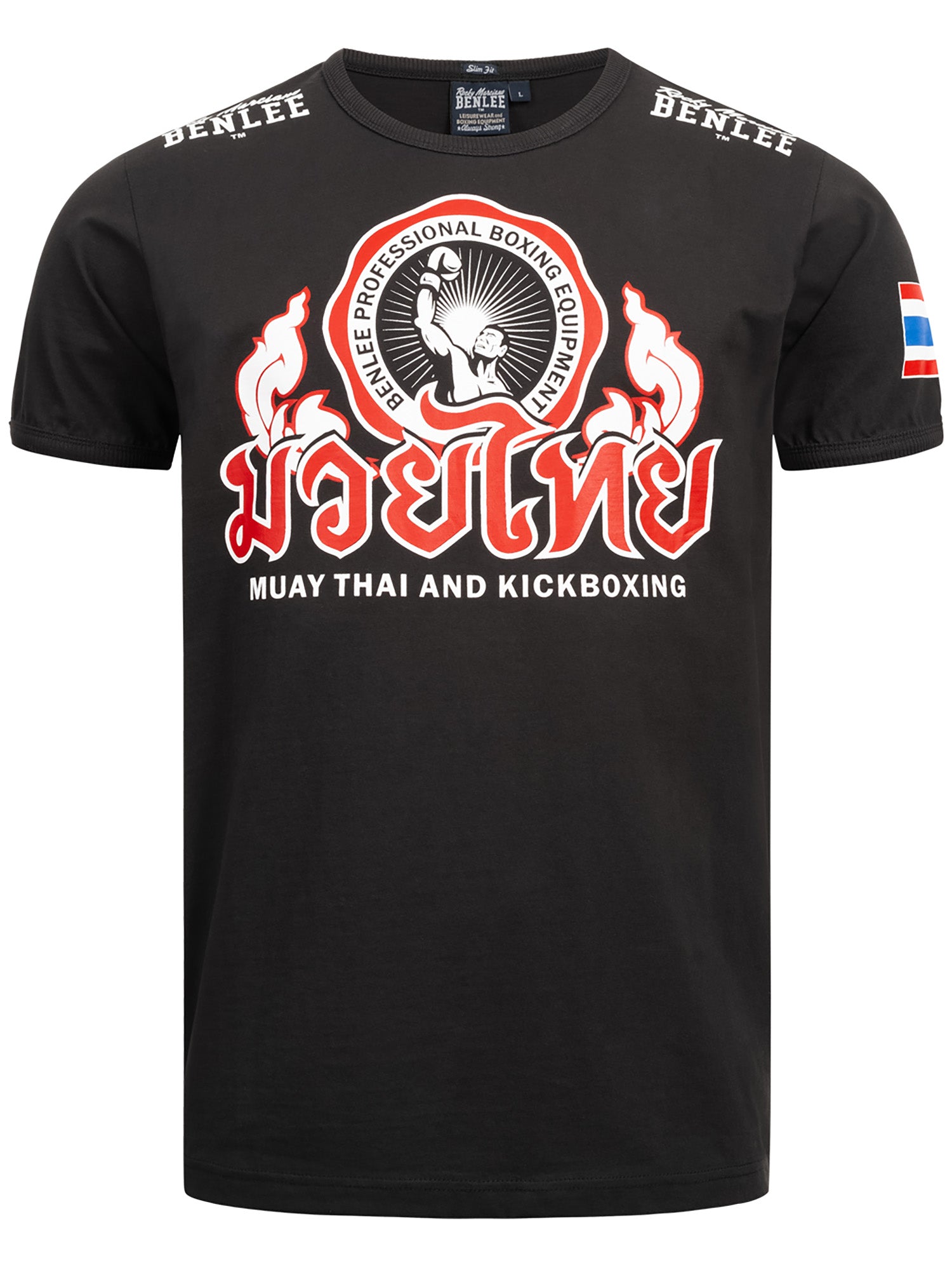benlee-thailand-herren-t-shirt-thai-print-aus-baumwolle-slim-fit image 6